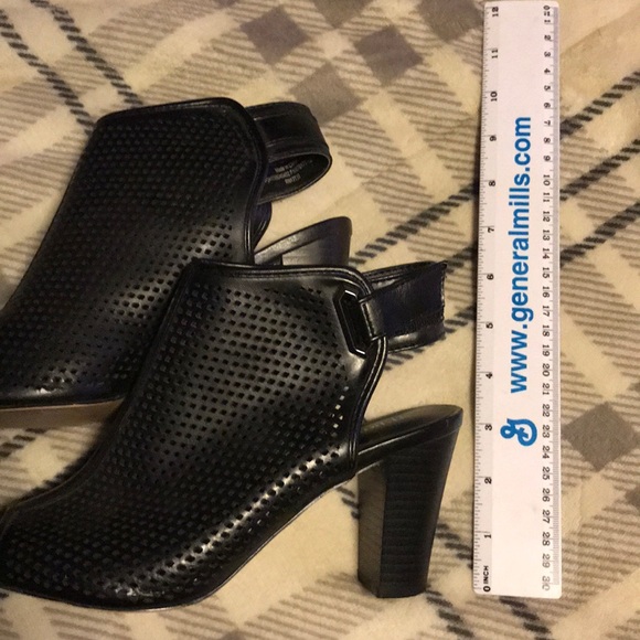 Merona black open toe booties - Picture 5 of 5
